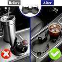 Cup Holder Replacement for Jetta A6 2011-2016, Center Console Drink Holder Liner, Secure Fit Car Accessory