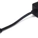 Monoprice Video Splitter - HDMI Male to 2X DVI-D Female, Gold Plated, Black