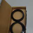 60.1 to 72.6 Black Hub Centric Rings (Pack of 4) Aluminium Alloy Wheel Center Rings Hubrings 72.6 to 60.1 ID=60.1mm OD=72.6mm