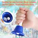 Eastrock Handbells, Hand Bells Set 8 Note Musical Bells for Adults, Used for Festival, Church Chorus, Wedding, Party