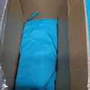 Outdoor Chair Cushions 22 x 22 Inch Water Resistant Patio Chair Cushions with Tie 3 Year Color Fastness Thick Outdoor Seat Cushion for Garden Lawn Patio Furniture Teal Set of 2