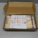 LEMIKKLE Bathroom Counter Organizer with Basket, Bathroom Organizers and Storage,Skincare Organizers for Vanity,Storage Organizers for Bathroom, Kitchen, Dresser (Light Brown)