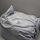 1200D Waterproof Boat Cover - Fits 14' to 16' ft Bass, V-Hull & Tri-Hull Boats - Heavy Duty Canvas Black