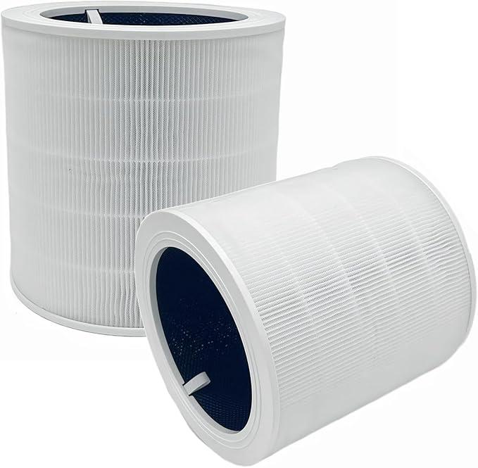 2 Pack Round Filters V339, 12.5H x 10.5/8D