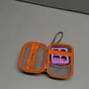 Hard Case Bag and Silicone Shell Cover for Yoto Mini Kids Audio & Music Player. Storage Holder for Childrens Speaker Plays Audiobook Cards and Accessories for Boys and Girls (Blue)