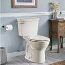 American Standard 5321A65CT.222 Champion Slow-Close Elongated Toilet Seat, Linen