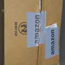 60 Inch Ceiling Fans with Lights, Large Modern Black Ceiling Fan with Light and Remote Control, 6 Double Sided Blades, 6 Speed Reversible Motor, Dimmable LED, Silent Timing, Indoor Outdoor Patio Use