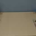 Anmotpe Modern Wall Clock Battery Operated Big Wall Clocks Large Mid Century Clock for Living Room, Silent Metal Wall Watch Circle Geometric Timepiece for Home, Living Room, Bedroom-26X16inch