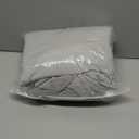 IVAPUPU 2 Pack 6FT Table Cloth for Rectangular Fitted Events Stretch Grey Table Covers Washable Cover Spandex Tablecloth Protector for Party, Wedding, Cocktail, Banquet, Festival