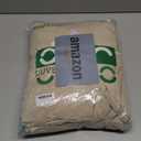 JELLYMONI Khaki Duvet Cover King Size, 3pcs Washed Microfiber Bedding Set, Soft Breathable Seersucker Duvet Cover Set with Zipper Closure and Corner Ties for All Seasons (King(104"90"))