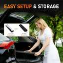 Custom Fit 2020-2026 GLE Windshield Sun Shade for Mercedes-Benz GLE/GLS SUV 2020 2021 2022 2023 2024 2025 2026 - Upgraded 6-Layer with Triple Laminate Core Front Window Shade with Storage Bag