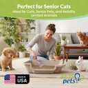 KittyGoHere 2.0 Easy Entry Cat Litter Box, Two Entrances, Large Misty Gray