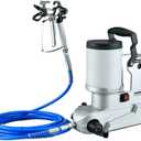 1600W High-Pressure Airless Paint Sprayer,Airless Paint Emulsion Sprayer,Water-Based Latex Paints Airless Sprayer w/ 16.4ft Hose for Spraying Operations Indoor/Outdoor Fire Prevention,120MPa 110V