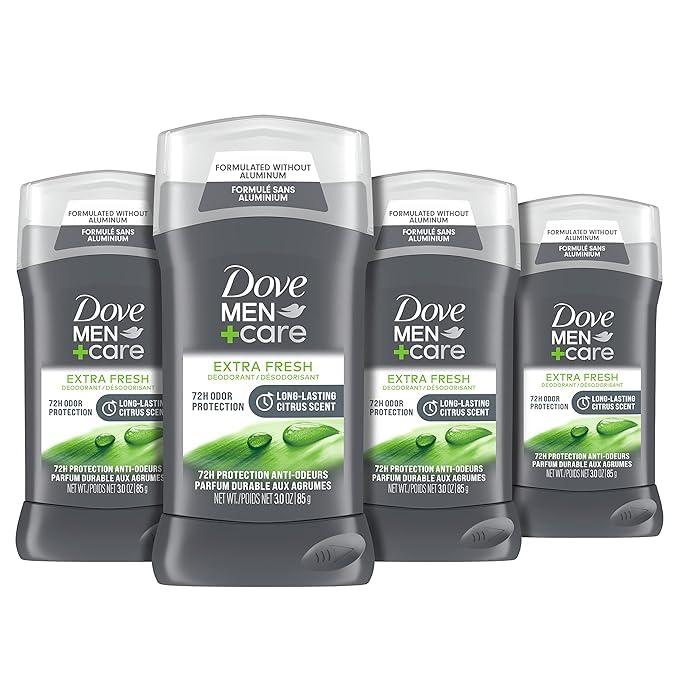 Dove Men + Care Deodorant Stick, Extra Fresh 3 oz (Pack of 5)