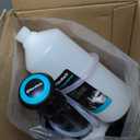 DURATECH 2L Manual Brake Bleeder Kit with 3 Master Cylinder Adapters, One Person Brake Fluid Pressure Bleeder with 1L Refilling Bottle, Large Capacity, Compatible with Most Vehicles