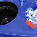 O-Cedar RinseClean Spin Mop & Bucket System | Clean with Clean Water | Removes 99% of Bacteria