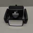 Battery Powered Motion Sensor Outdoor Lights, 1500LM Flood Lights IP65 Waterproof Security Light Motion Detector Lights Wireless for Outside Yard 1Pack (Black)