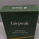 Waterproof Mattress Protector, Soft Breathable Noiseless Mattress Cover, Premium Fitted Sheet Style Against Spill, Deep Pocket Fitting Up to 15", White, Full Size