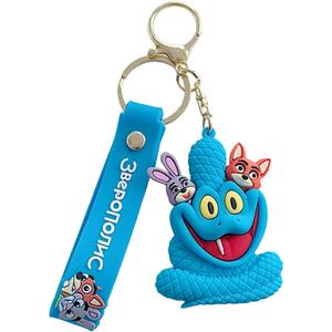 Cute Keychains for Boys, Cartoon Movie Theme Keychain, Backpack Key Key Chain Accessories Wristlet chain Car Charms