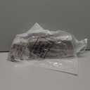 Baquler 8 Pcs Kwanzaa Kinara Set Kwanzaa Candles Flameless Battery Powered Electric Flameless Taper Candle with Kinara Holder Wood Stand for Decorations(Brown Holder)