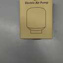 Electric Pump for Vacuum Storage Bags Travel Vacuum Pump for Various Vacuum Seal Bags Portable Vacpack Air Pump for Compression Clothing Blanket Luggage White(Storage Bag Not Included)