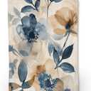 Chic Floral Blanket Soft Throw Flannel Blankets, Cozy, Lightweight, and Fluffy - Ideal for Couch, Bed, Travel - Elegant Fuzzy Home Decor for Indoor and Outdoor Use 60"x50"
