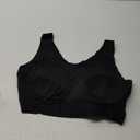 Bali Women's Comfort Revolution Easylite Wireless T-Shirt Bra, Pullover Wirefree T-Shirt Bra (3X-Large, Black)