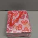 TaoBary 12 Pieces Valentine Gift Bags with Tissue Paper and Heart Shaped Tags Valentine Day Handles Bags Small Valentines Paper Love Goodie Bag for Valentine's Day Party Favors Gift Wrapping