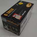 Amico 12 Pack 6 Inch 5CCT Ultra-Thin LED Recessed Ceiling Light with Junction Box, 1050LM Brightness, Dimmable Canless Wafer Downlight, 12W, ETL&FCC (White)