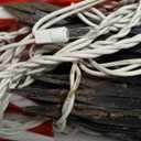 Joiedomi 12 Pcs Christmas Candy Cane Pathway Markers Lights, 12 Stakes Lights with Warm White, Waterproof Outdoor Decorations for Holiday Xmas Indoor,Yard,Patio,Garden,Walkway