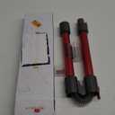 Vacuum Cleaner Extension Rod, Straight Pipe, Folding Pipe Fittings/Replacements, Compatible For Dyson, V7V8V10V11(Red)
