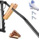 Primachen Wall Mounted Wood Splitter- Kindling Splitter for Wood, Manual Firewood Kindling Splitter for Soft Wood Indoor or Outdoor