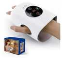 pryfey Hand Massager, 9 Modes 9 Intensities Hand Massage, Cordless Hand Massager for Arthritis and Carpal Tunnel, Gift for Christmas Men Women Parents Relaxation at Office,White