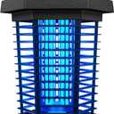 GOOTOP Bug Zapper Outdoor, Mosquito Zapper, 3 Prong Plug in Electric Fly Zapper, Mosquito Killer, Fly Traps, Flying Insects Zapper Indoor Outdoor, 4200V, ABS Plastic Outer (Black)