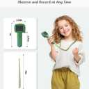 Microscope Camera for Kids Gifts Toys- Handheld Pocket Microscopes with 2.4" Screen and Autofocus - Mini Digital Educational Science Kit for Christmas Birthday for Age 3-5 5-7 8-12 Girls Boys (Green)