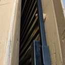 No Pawblems 55.1" Extra Tall Pet Gate for Cat/Dog, 29.9-44.4" Wide Auto Close Tall Cat Gate, NO Drilling Pressure Mounted for Doorways/Hallways, 1.37" Narrow Bar Spacing, Black