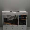 Victrola Montauk Vinyl Record Player, 3-Speed Belt Driven Turntable with Stereo Bluetooth Speaker Pair, RCA Output & 3.5mm Headphone Jack, Removable Dust Cover, Black Wood Finish