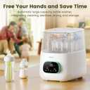 Upgraded Bottle Washer Pro, All-in-One Baby Bottle Washer and Sterilizer & Dryer, Cleaning Machine for Bottles, Pump Parts & Baby Essentials, Replaces Hand Washing, Mothers Day Gifts for Women