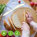 2 x ANKS Compostable Knives, 150 Count 7.1in Disposable Knives, Made from Natural Corn Starch, Eco-Friendly, Heat Resistant Great for Party, Picnic, Dinner, Takeaway, Thick Solid, Heat Resistant