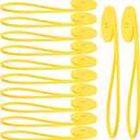 12-Pack Resistance Bands Set - Pull Up Assist, Strength Training & Physical Therapy for Home Gym | Exercise Loop Bands for Men & Women (Yellow 5-15lbs)