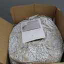 Levtex Home Adare Taupe Reversible Full/Queen Comforter Set (90x94in) with 2 Pillowcases (26x20in) - Floral Bedding - Taupe White - 100% Cotton Full/Queen Size Comforter Set - Soft, Pre-Washed