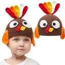 JOYIN Turkey Beanie Hat with Ear Flaps - Photograph Prop for Baby Toddlers, Carnival Cosplay