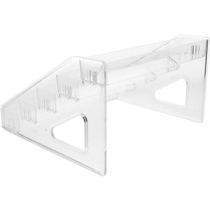 BESPORTBLE Acrylic Display Riser Transparent Organizer for Medals Coins Collectibles Multifunctional Storage Stand for Home Office Retail Spaces