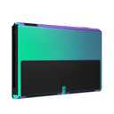 eXtremeRate Chameleon Green Purple Back Plate for Switch OLED, Soft Touch DIY Replacement Housing Shell for Nintendo Switch OLED Console – JoyCon Shell & Kickstand Not Included