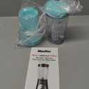 Mueller Smoothie Blender for Smoothies - Personal Blender for Shakes, Frozen Drinks, Baby Food & More, 15oz Travel Cup and Lid, Durable Stainless Steel Blades for Powerful Blending Performance