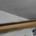 Floating Shelves Set of 2, Solid Elm Wood Wall Shelves 24 Inch - Invisible Bracket Mount for Living Room, Bedroom, Kitchen, Bathroom - Natural, Live Edge, 24"L, 2Packs