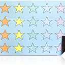 Moucuny Pastel Classroom Rug 6.5 x 11.5 ft Kids Carpet with Non-Slip Backing Pastel Classroom Decor Seating Rug Elementary Classroom Floor Play Mat for Teaching Playroom Children's Room, Seats 28