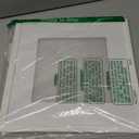 upsimples 12x12 Picture Frame, Display Pictures 8x8 with Mat or 12 x 12 Without, Wall Hanging Square Frames, White, 1 Pack