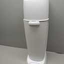 Playtex Diaper Genie Complete Pail with Built-In Odor Controlling Antimicrobial, Includes Pail & 1 Refill, White , 8.36 Pound