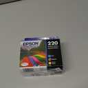 EPSON 220 DURABrite Ultra Ink Standard Capacity Color Combo Pack (T220520-S) Works with WorkForce WF-2630, WF-2650, WF-2660, WF-2750, WF-2760, Expression XP-320, XP-420, XP-424